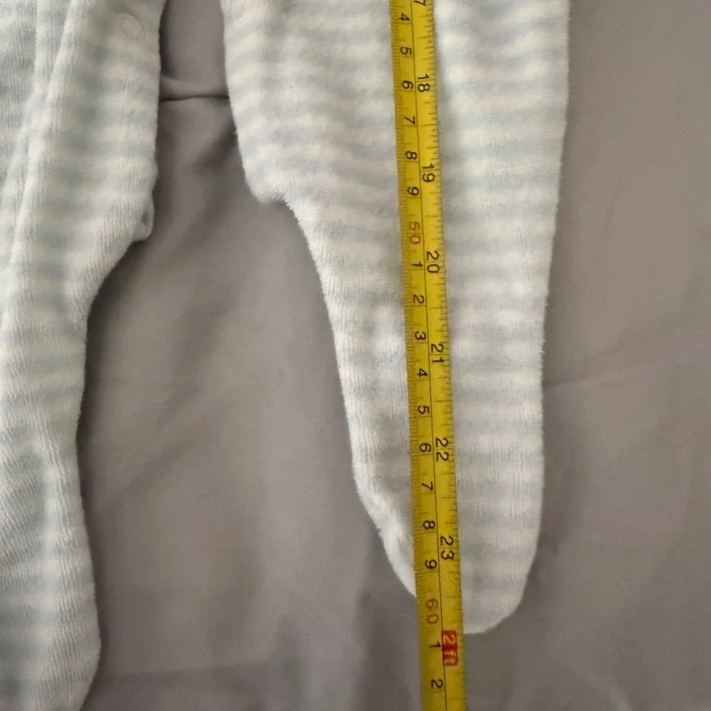 Vintage Carter's TerryCloth‎ Baby Boys Sleeper w/ dog airplane 6-9 months